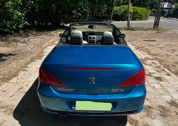 Peugeot 307 CC cena 12700 przebieg: 246000, rok produkcji 2005 z Józefów małe 172